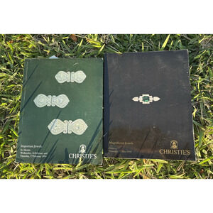 Vtg CHRISTIE'S MAGNIFICENT JEWELS Geneva 1992 St. Moritz 1994 AUCTION CATALOGUE